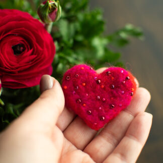 Brosa Inima - model 75